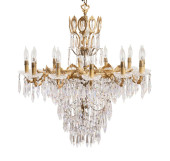 CONTINENTAL GILT & CRYSTAL TWE