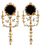 CONTINENTAL GILT METAL AND MIR