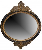 CONTINENTAL GILT METAL-MOUNTED
