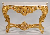 CONTINENTAL GILTWOOD CONSOLE T
