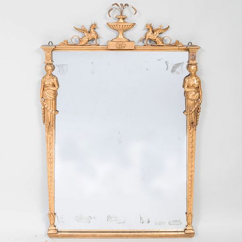 CONTINENTAL GILTWOOD MIRROR,