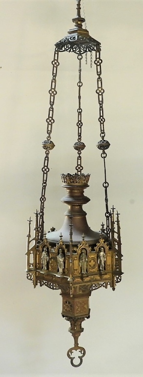 CONTINENTAL GOTHIC SILVERED GILT