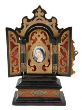 CONTINENTAL HAND PAINTED TABLE