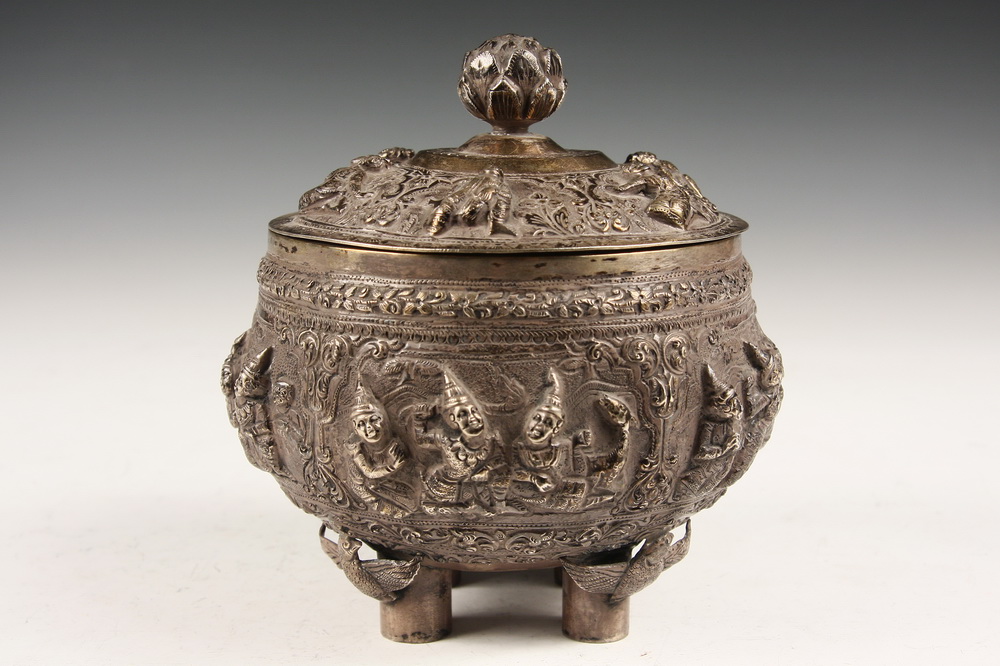 CONTINENTAL INDIAN SILVER COVERED