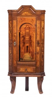 CONTINENTAL INLAID CORNER CABI