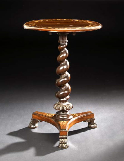 Continental Inlaid Mahogany