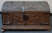 CONTINENTAL IRON BOUND CARVED