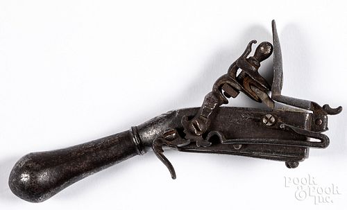 CONTINENTAL IRON FLINTLOCK TINDER