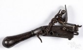 CONTINENTAL IRON FLINTLOCK TIN