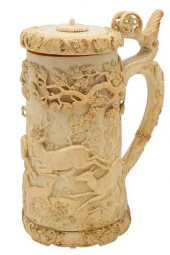 CONTINENTAL IVORY TANKARD, HAV