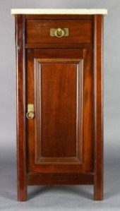 CONTINENTAL MAHOGANY SIDE CABI