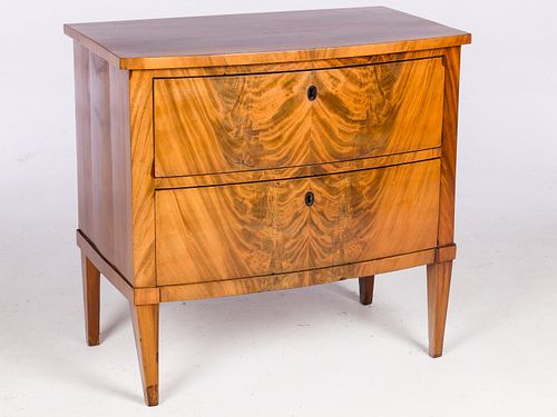 CONTINENTAL MAHOGANY TWO DRAWER
