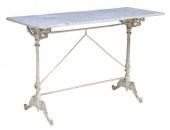 CONTINENTAL MARBLE-TOP CAST IR