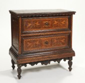 Continental Marquetry Chest 18