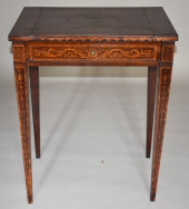 CONTINENTAL MARQUETRY INLAID S
