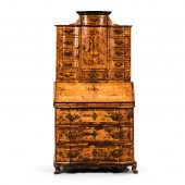 CONTINENTAL MARQUETRY SECRETAR