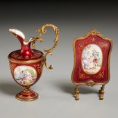 CONTINENTAL MINIATURE GILT ENA