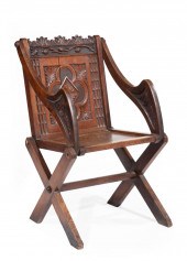 CONTINENTAL NEO-GOTHIC CARVED