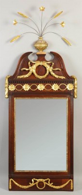 CONTINENTAL NEOCLASSICAL MAHOG