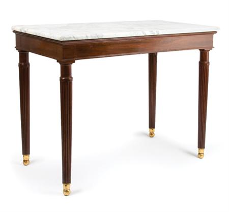 Continental Neoclassical Mahogany