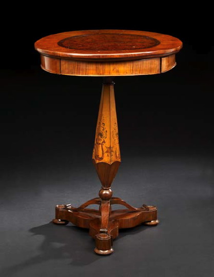 Continental Neoclassical Mahogany