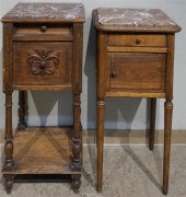 CONTINENTAL OAK MARBLE TOP HUM