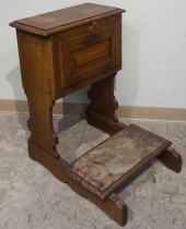 CONTINENTAL OAK PRIE DIEU HEIG