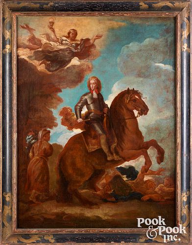 CONTINENTAL OIL ON CANVAS