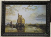 CONTINENTAL OIL ON CANVAS, CAN