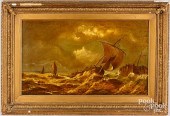 CONTINENTAL OIL ON CANVAS COAS