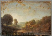 Continental oil on canvas land