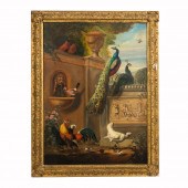 CONTINENTAL OIL ON CANVAS, PEA
