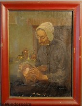 Continental oil on canvas port