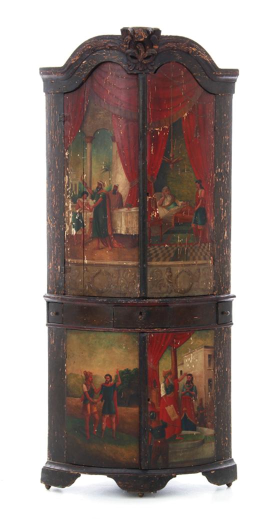 Continental paint-decorated