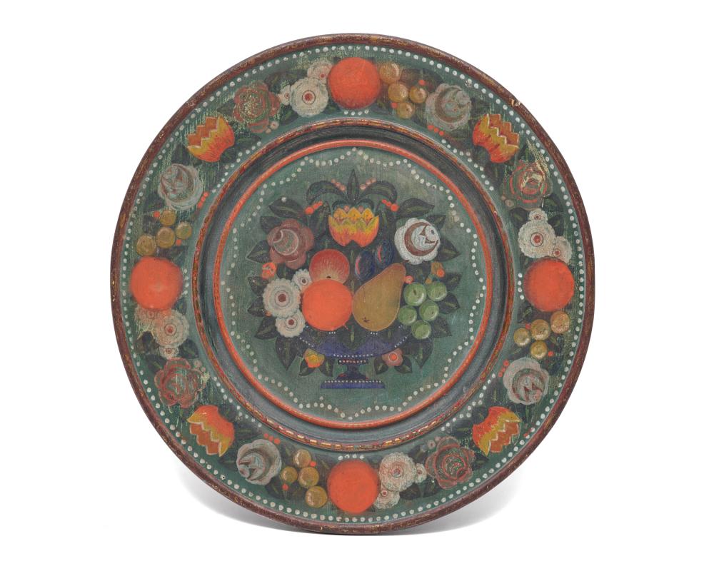 CONTINENTAL PAINT-DECORATED