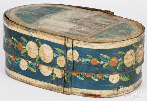 CONTINENTAL PAINTED BENTWOOD
