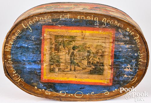 CONTINENTAL PAINTED BENTWOOD