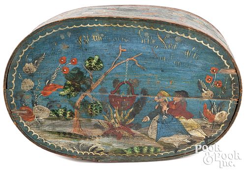 CONTINENTAL PAINTED BENTWOOD
