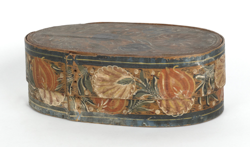 Continental painted bentwood