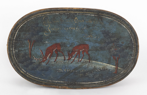 Continental painted bentwood