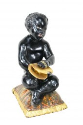 CONTINENTAL PAINTED & CARVED W