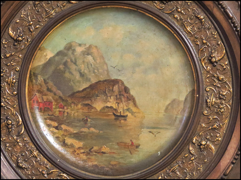CONTINENTAL PAINTED CERAMIC