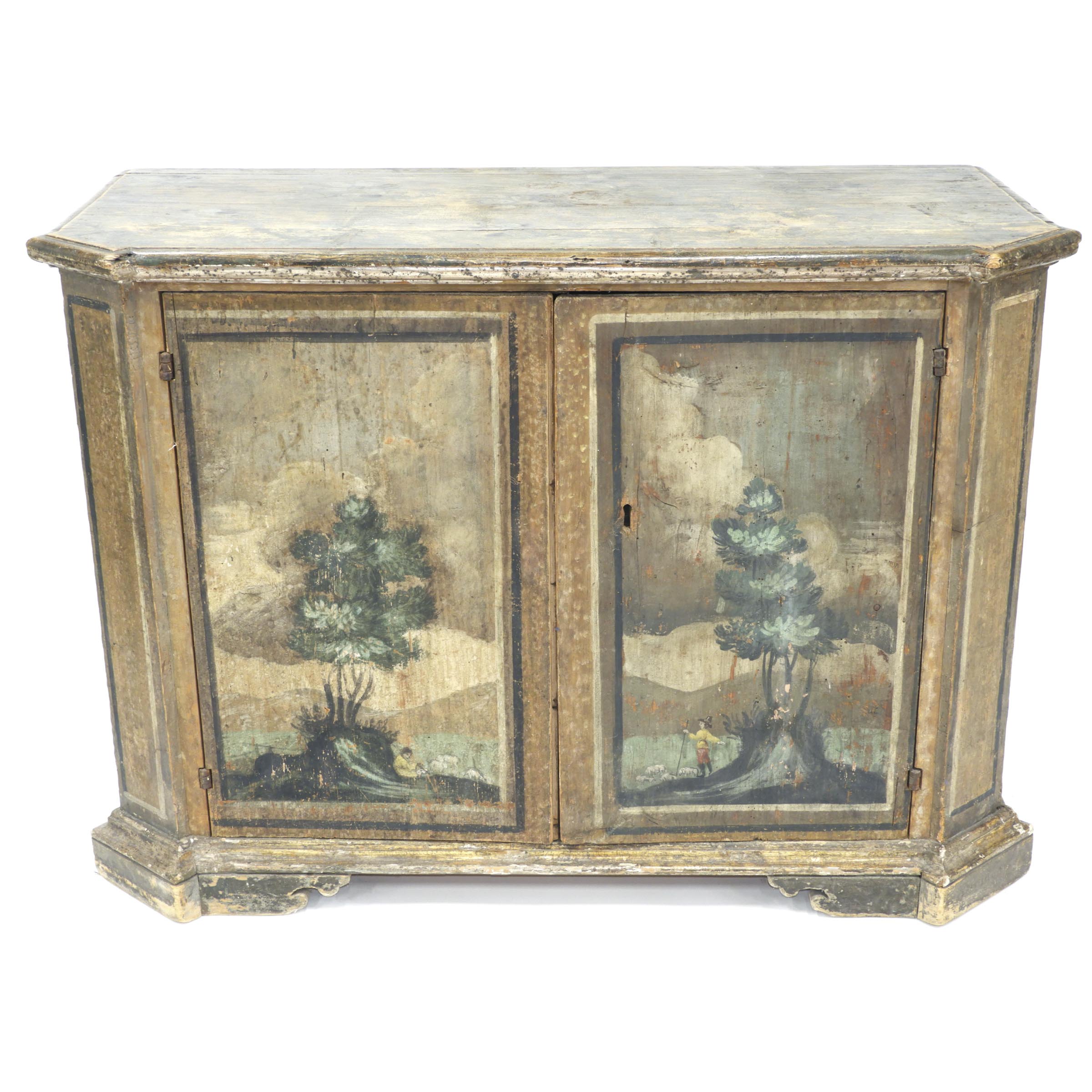 Continental Painted Cupboard,