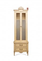 CONTINENTAL PAINTED CURIO CABI