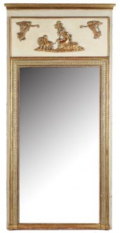 Continental Painted & Gilt Pie