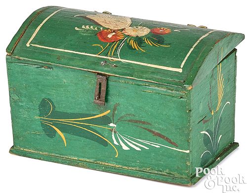 CONTINENTAL PAINTED PINE DOME LID