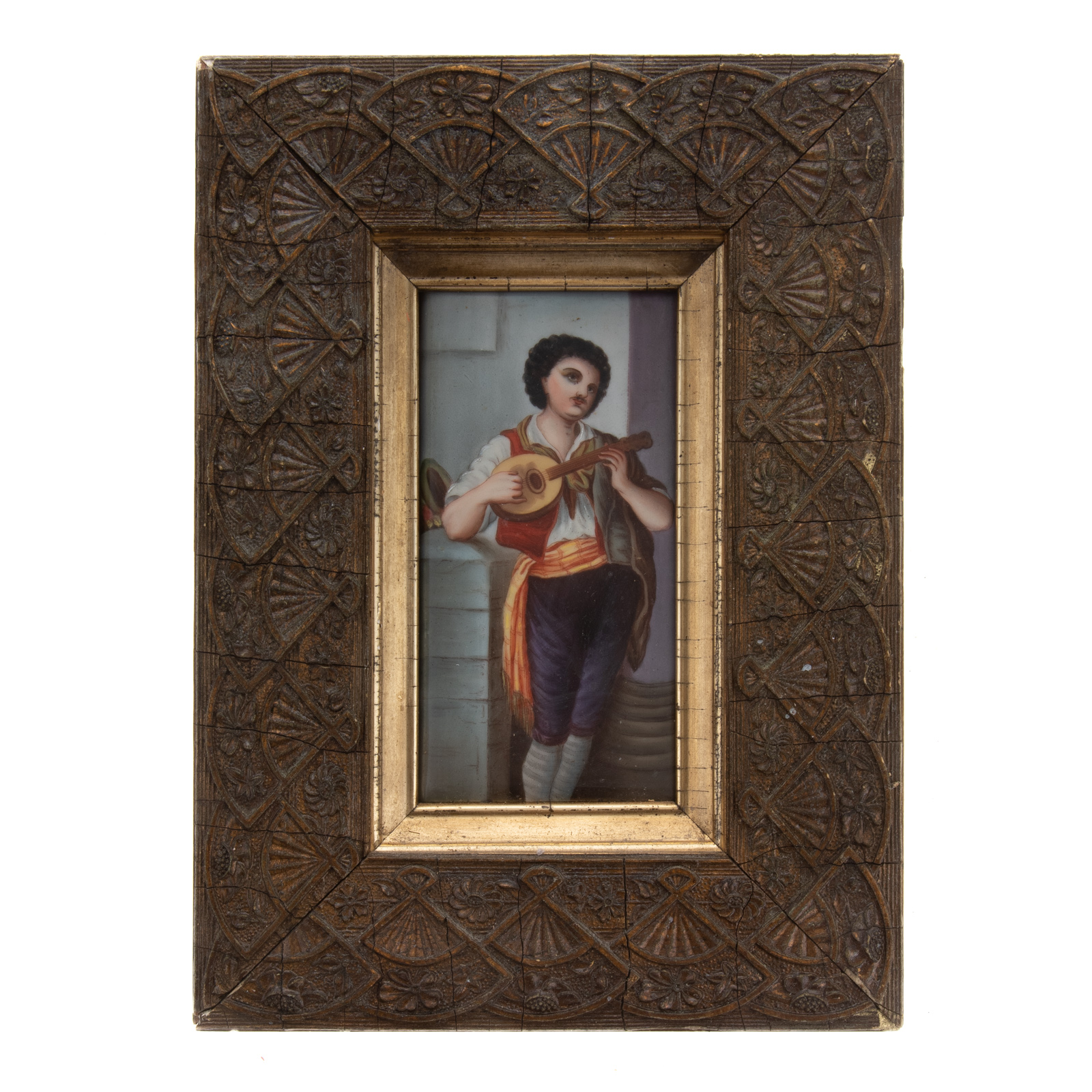 CONTINENTAL PAINTED PORCELAIN
