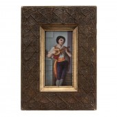 CONTINENTAL PAINTED PORCELAIN