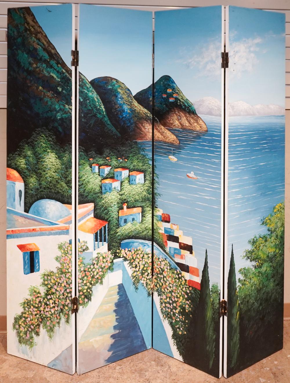 CONTINENTAL PAINTED WOOD