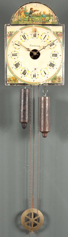 Continental painted wood